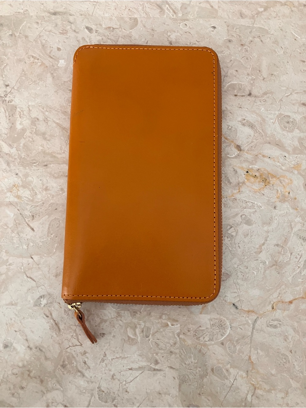 Minor History The Tall Coupe Wallet in Saddle